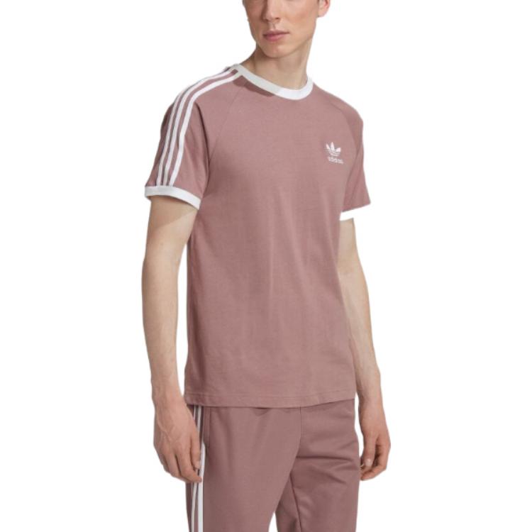 adidas originals Adicolor Classics 3-Stripes Tee 'Dark Pink' HM9326