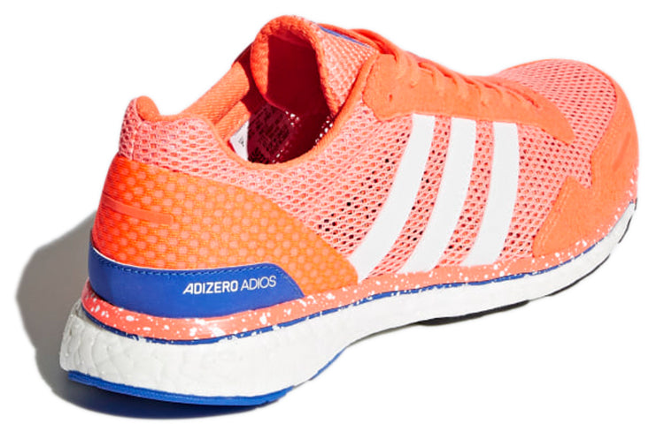 (WMNS) adidas Adizero Adios 3 'Orange White' BB6408