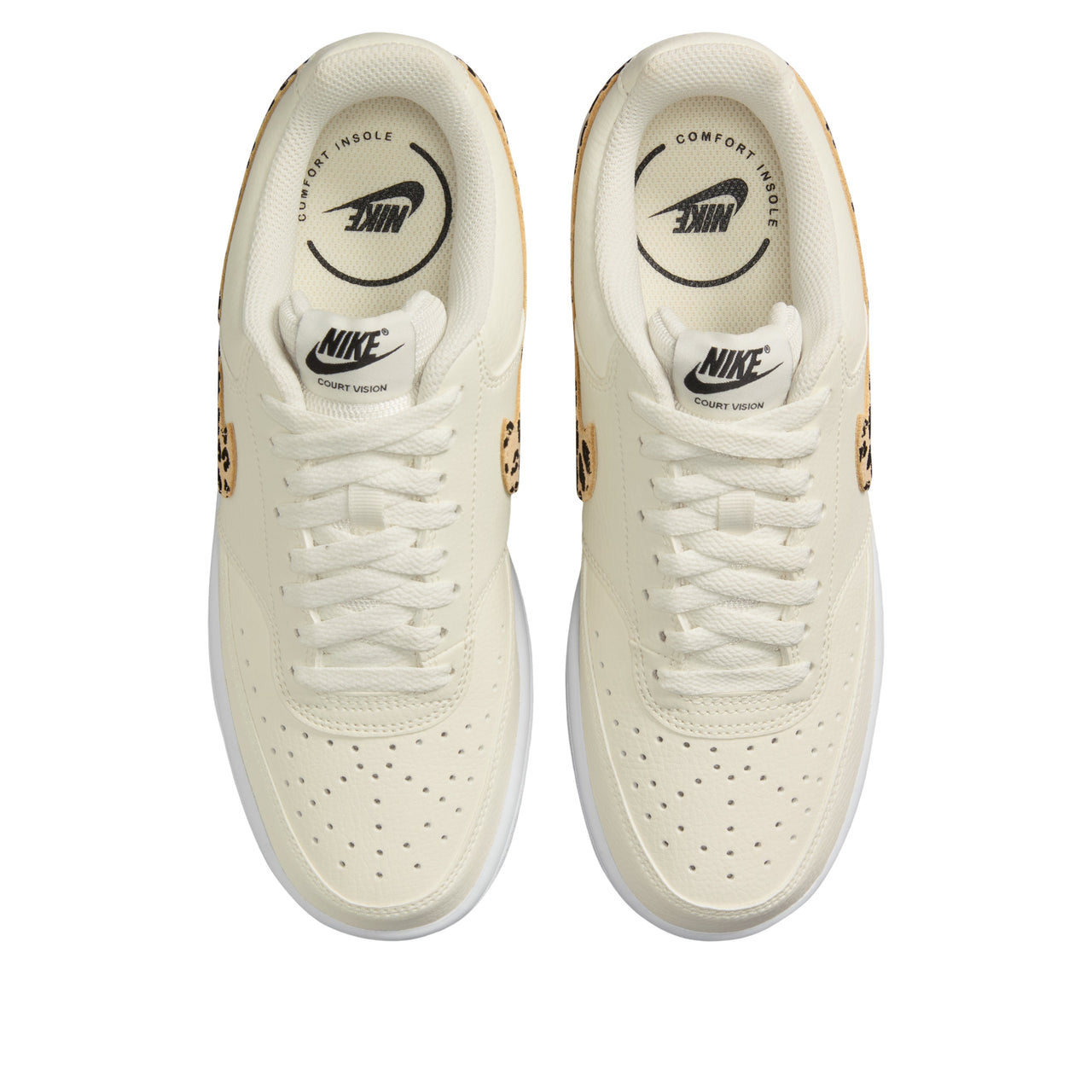 (WMNS) Nike Court Vision Low 'Sail White Black' HF9552-100