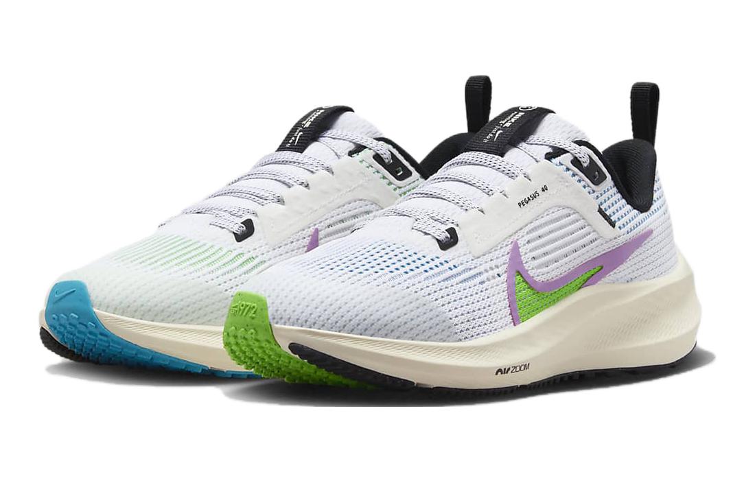 (GS) Nike Air Zoom Pegasus 40 'White Pale Ivory' FJ4142-100