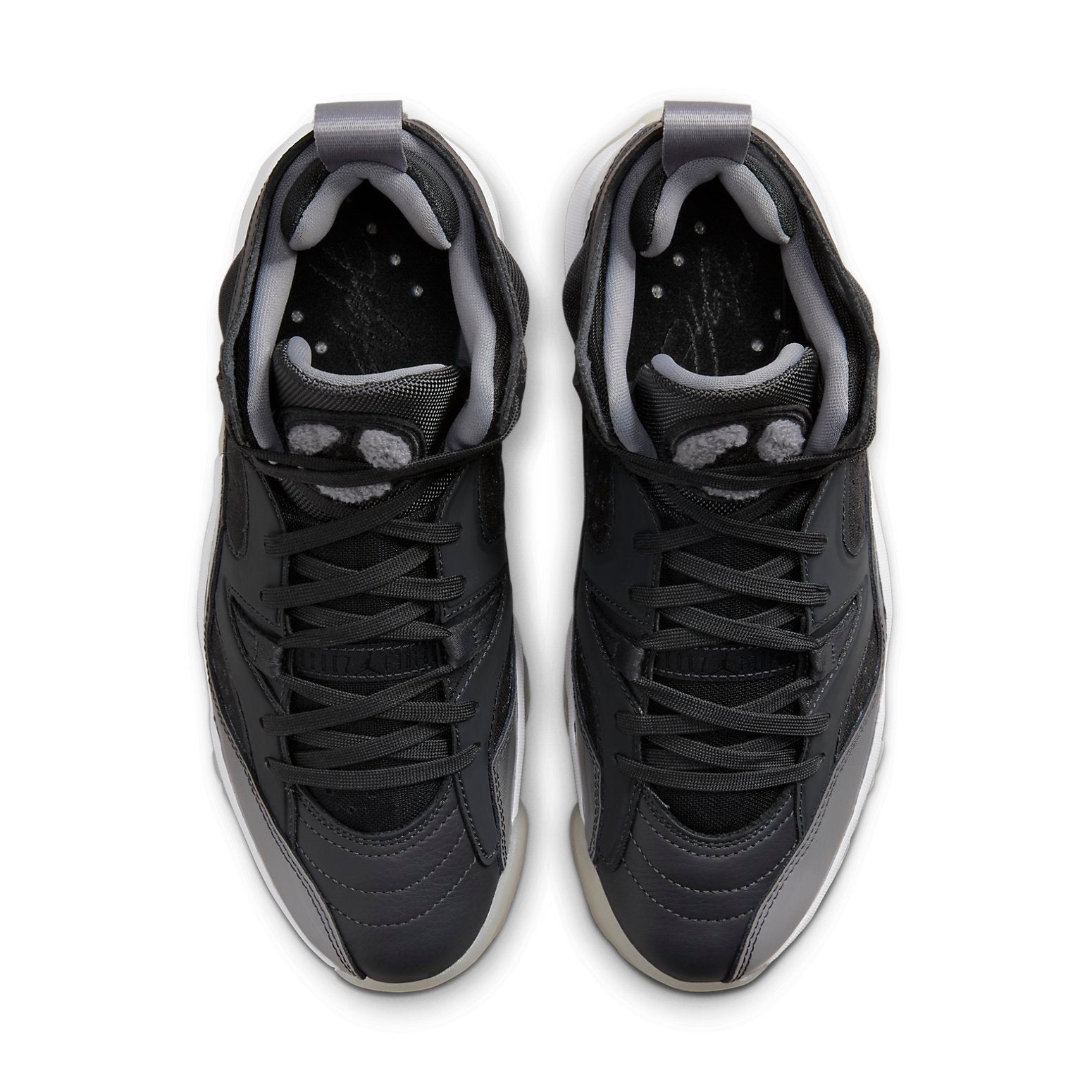 (WMNS) Air Jordan Jumpman Two Trey 'Black Cement Grey' DR9631-003