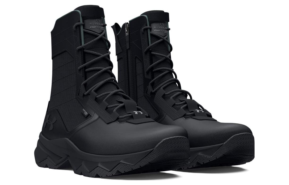 Under Armour Stellar G2 Waterproof Zip Tactical Boots 'Black' 3026739-001