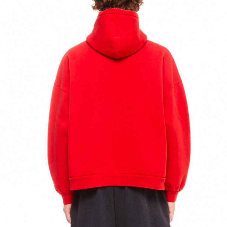 Balenciaga SS22 Logo Hoodie 'Red' 674986TLVF26407