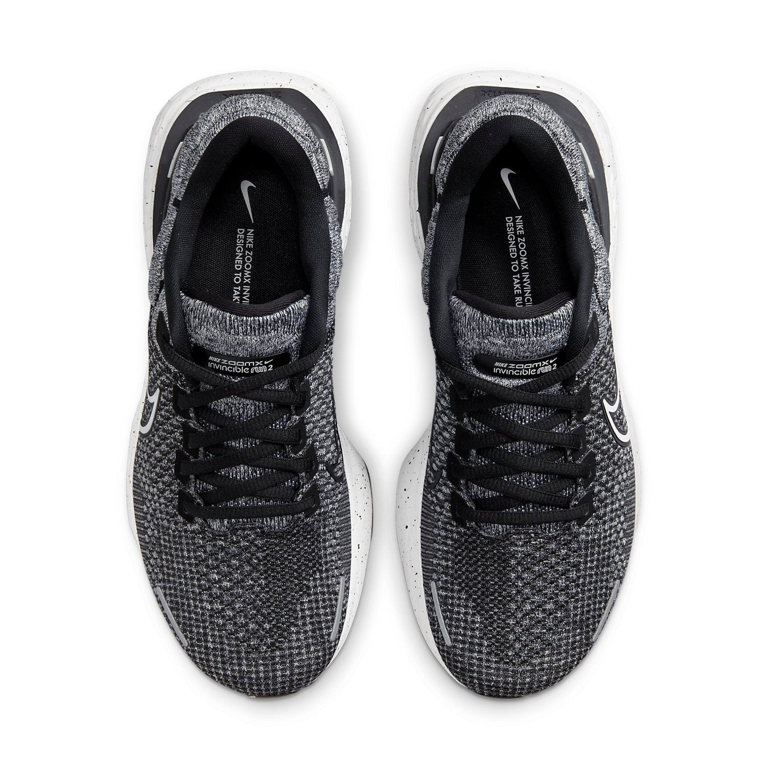 (WMNS) Nike ZoomX Invincible Run Flyknit 2 'Black White' DC9993-103