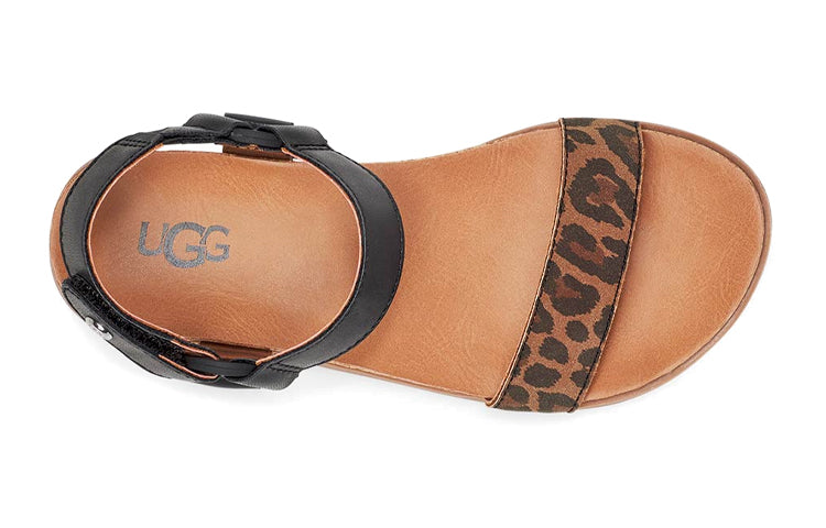 (PS) UGG Rynell Leopard Sandal 'Tan' 1117419K-TAN