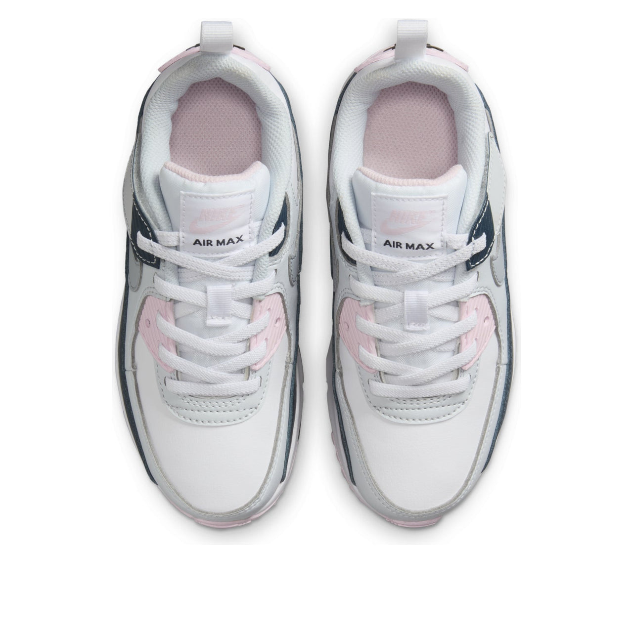 (PS) Nike Air Max 90 EasyOn 'White Pink Foam Armory Navy Wolf Grey' HF6357-104