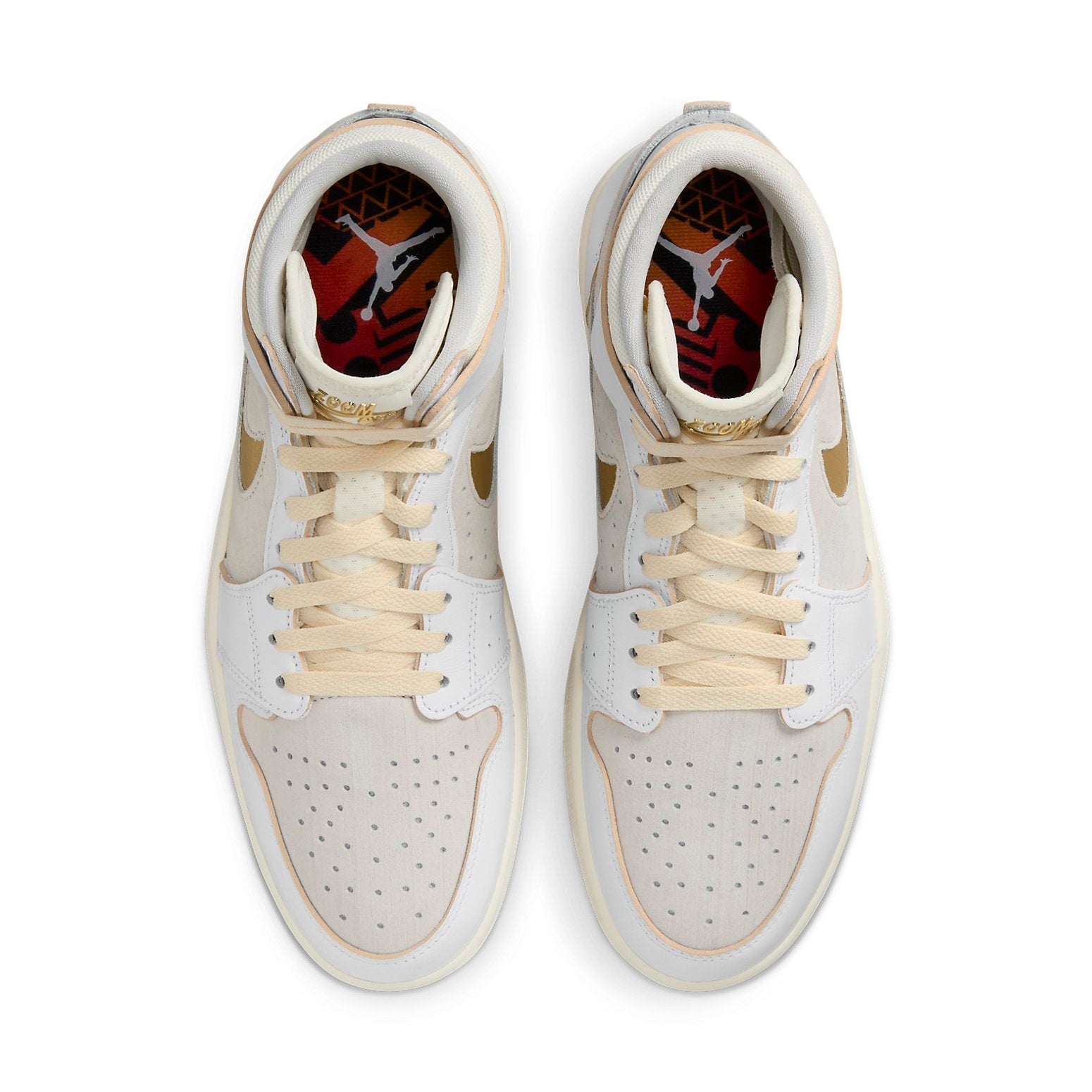 Air Jordan 1 Zoom CMFT 2 'White Metallic Gold Grey' DV1307-107