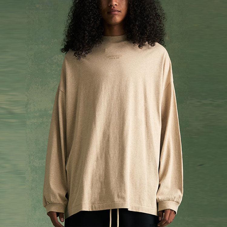 Fear of God Essentials FW23 Long Sleeve Tee 'Gold Heather' 125BT232013F