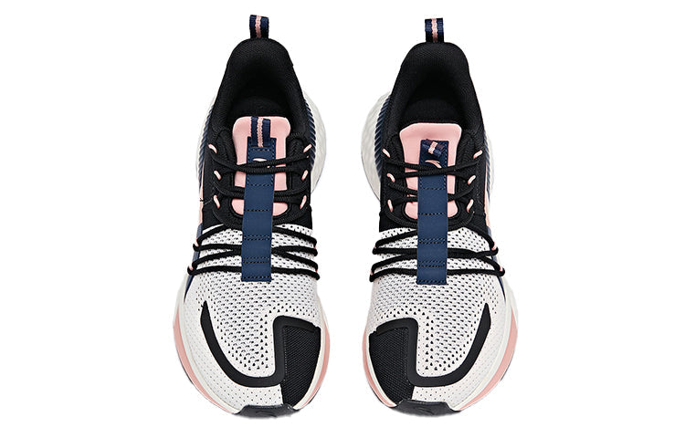 (WMNS) ANTA Low-Top Running Shoes 'White Black Pink' 12935550-3