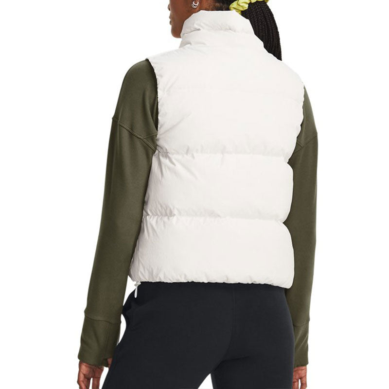 (WMNS) Under Armour ColdGear Infrared puffer Vest 'White' 1381660-112
