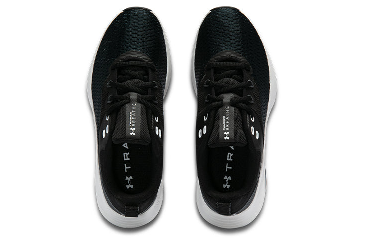 (WMNS) Under Armour Charged Breathe TR 3 Sports Shoes Black 3023705-001