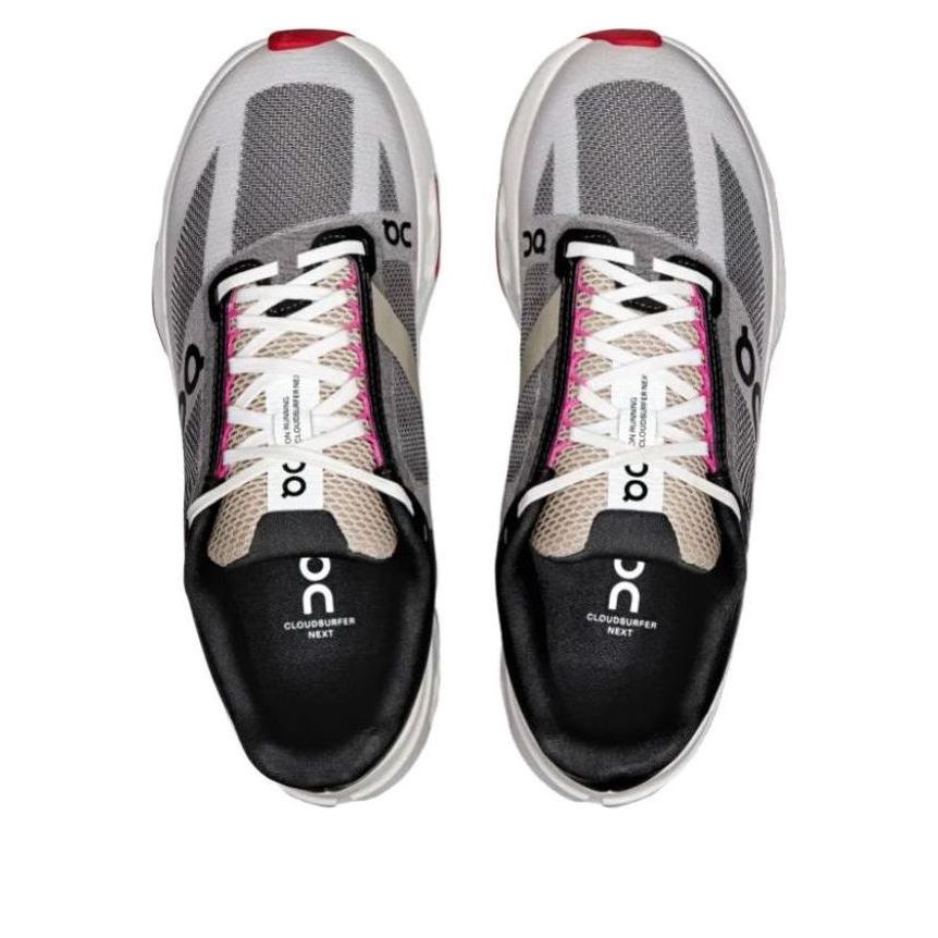 (WMNS) On Running Cloudsurfer Next 'Black White Pink' 3WE30050299