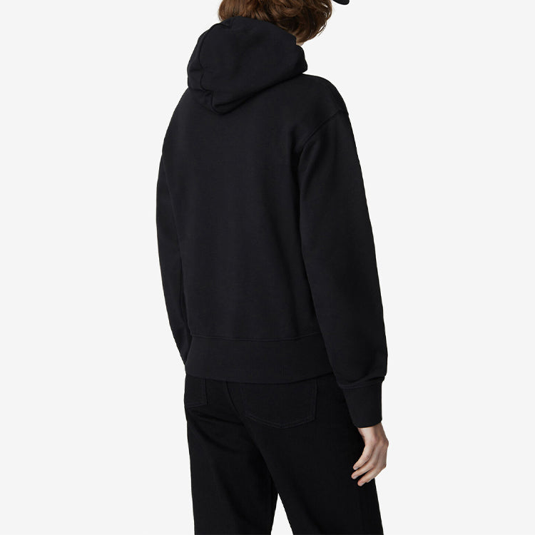 (WMNS) KENZO SS21 Tiger Head Embroidered Pattern Hoodie Black FB52SW8714MM-99