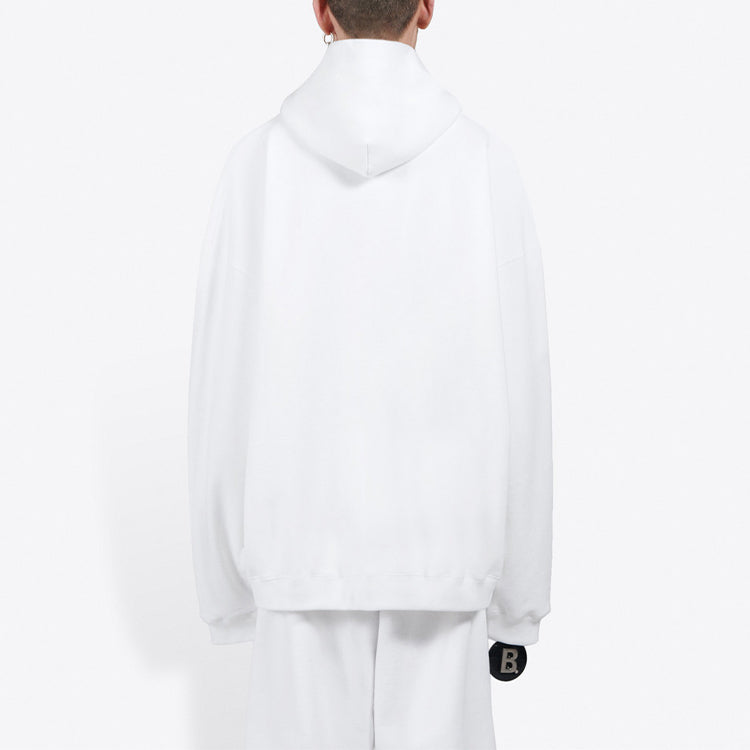 Men's Balenciaga Alphabet Printing Loose White 620973TIVD49000