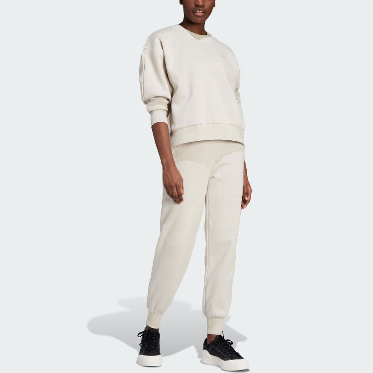 (WMNS) adidas By Stella Mccartney Plush Sweatshirt 'Beige' IQ2637