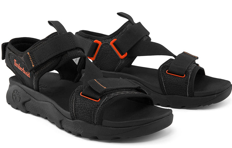Timberland Ripcord Double-Strap Sandals 'Black' A2AE1