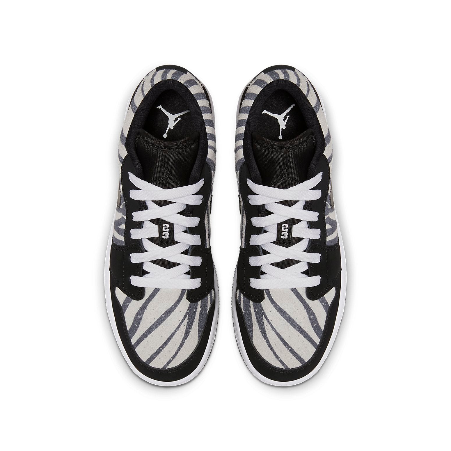(GS) Air Jordan 1 Low 'Zebra' 553560-057