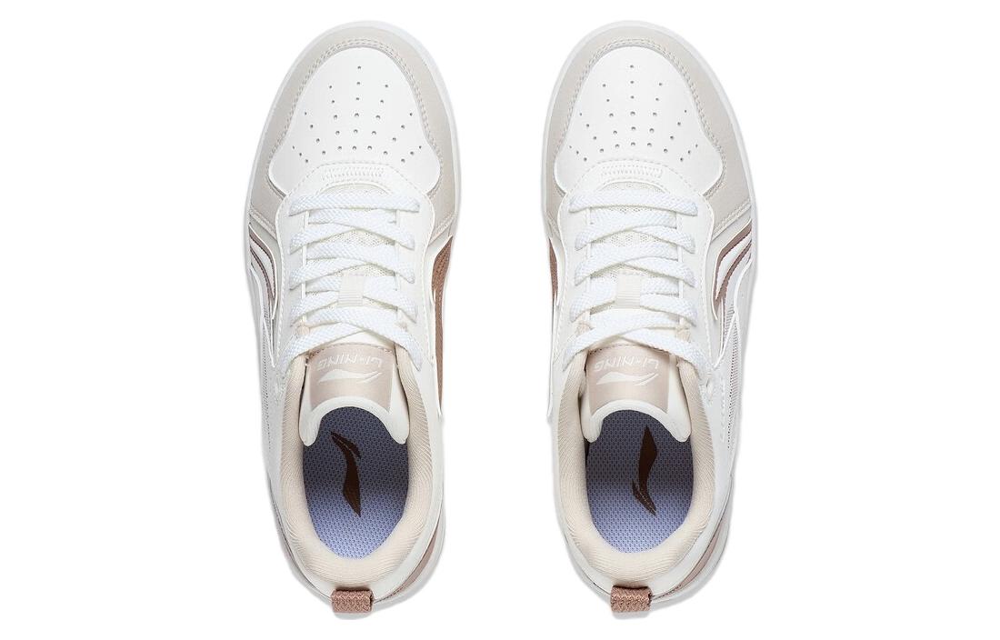 (WMNS) Li-Ning Shiyi 'White Brown' AGCT342-3