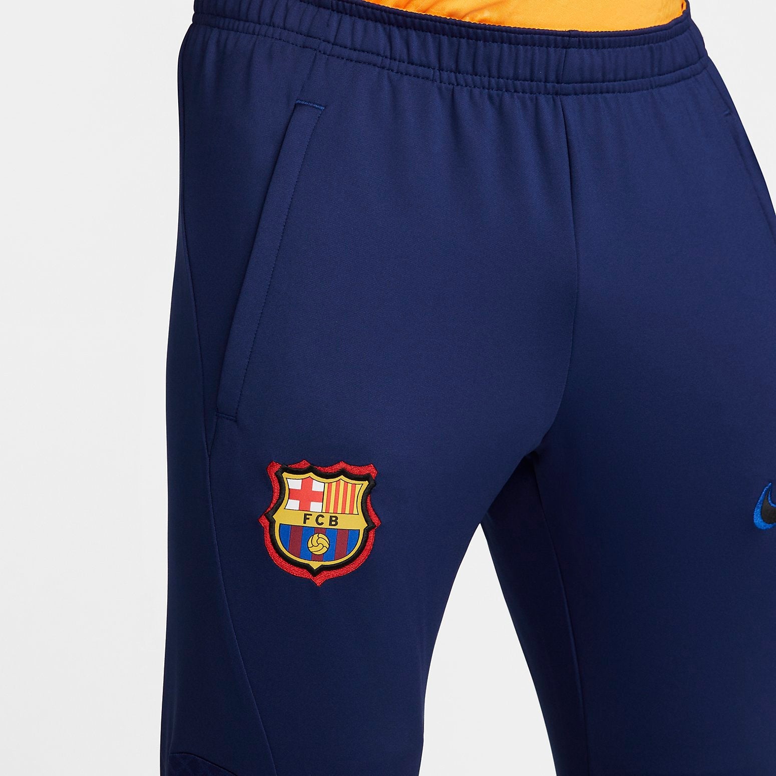 Nike FC Barcelona Strike Dri-Fit Soccer Pants 'Navy' DH7684-492