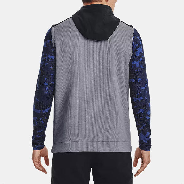 Under Armour Storm Sweater Fleece Vest 'Grey Black' 1373416-035