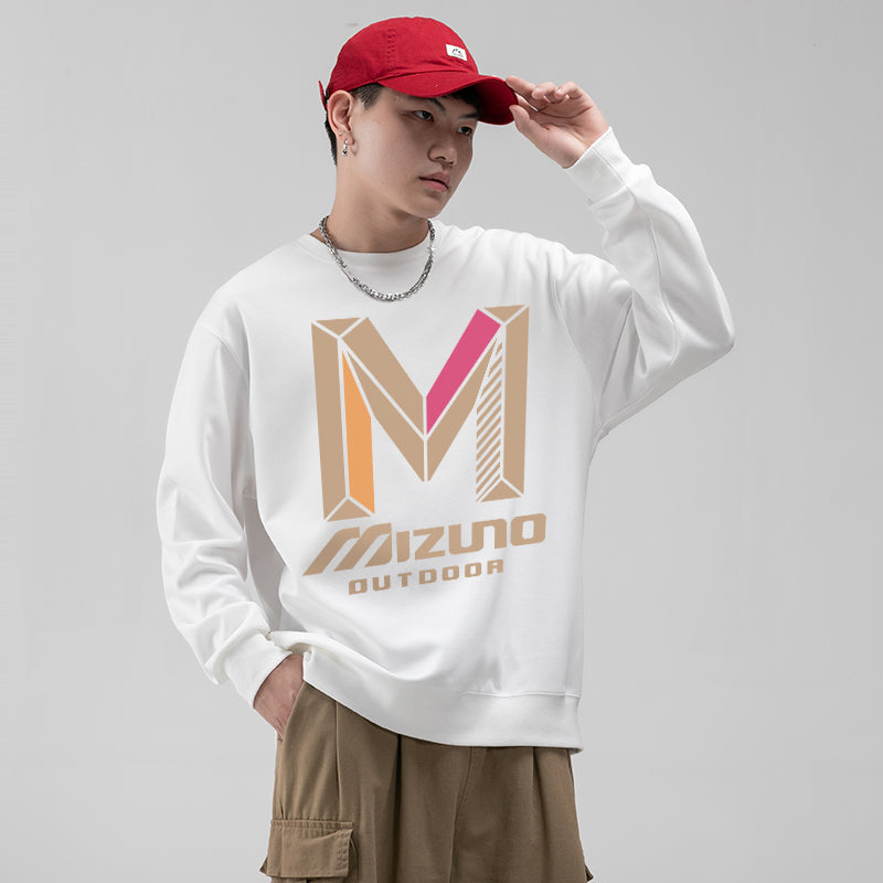 Mizuno Graphic Casual Long Sleeve T-shirt 'White' A2CA2A80
