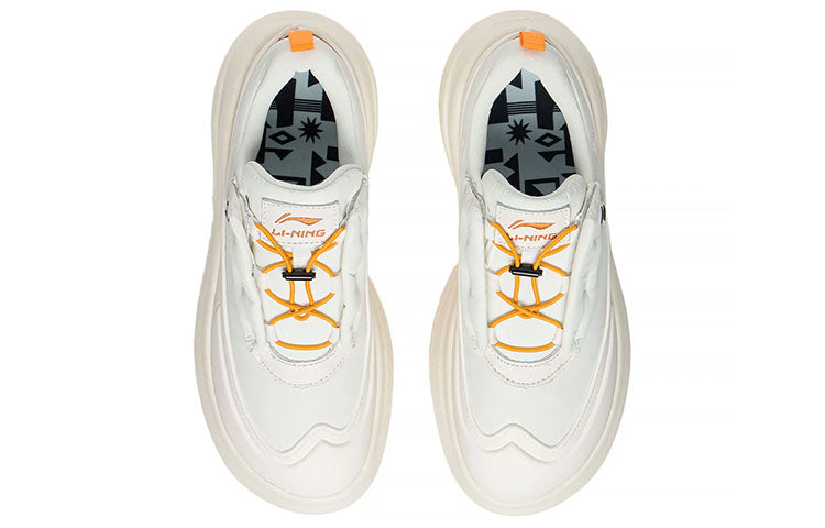 (WMNS) Li-Ning Puff Platform 'Beige Orange' AZGS072-1