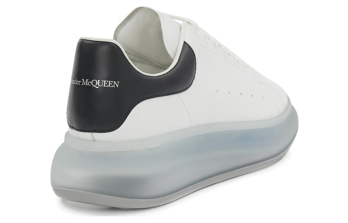 Alexander McQueen Oversized Sneakers 'Clear Sole White Navy Blue' 709817WICY19095