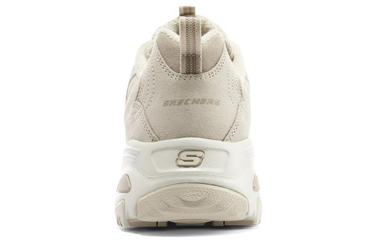 (WMNS) Skechers D'Lites 1.0 'White Cream' 149265-NAT