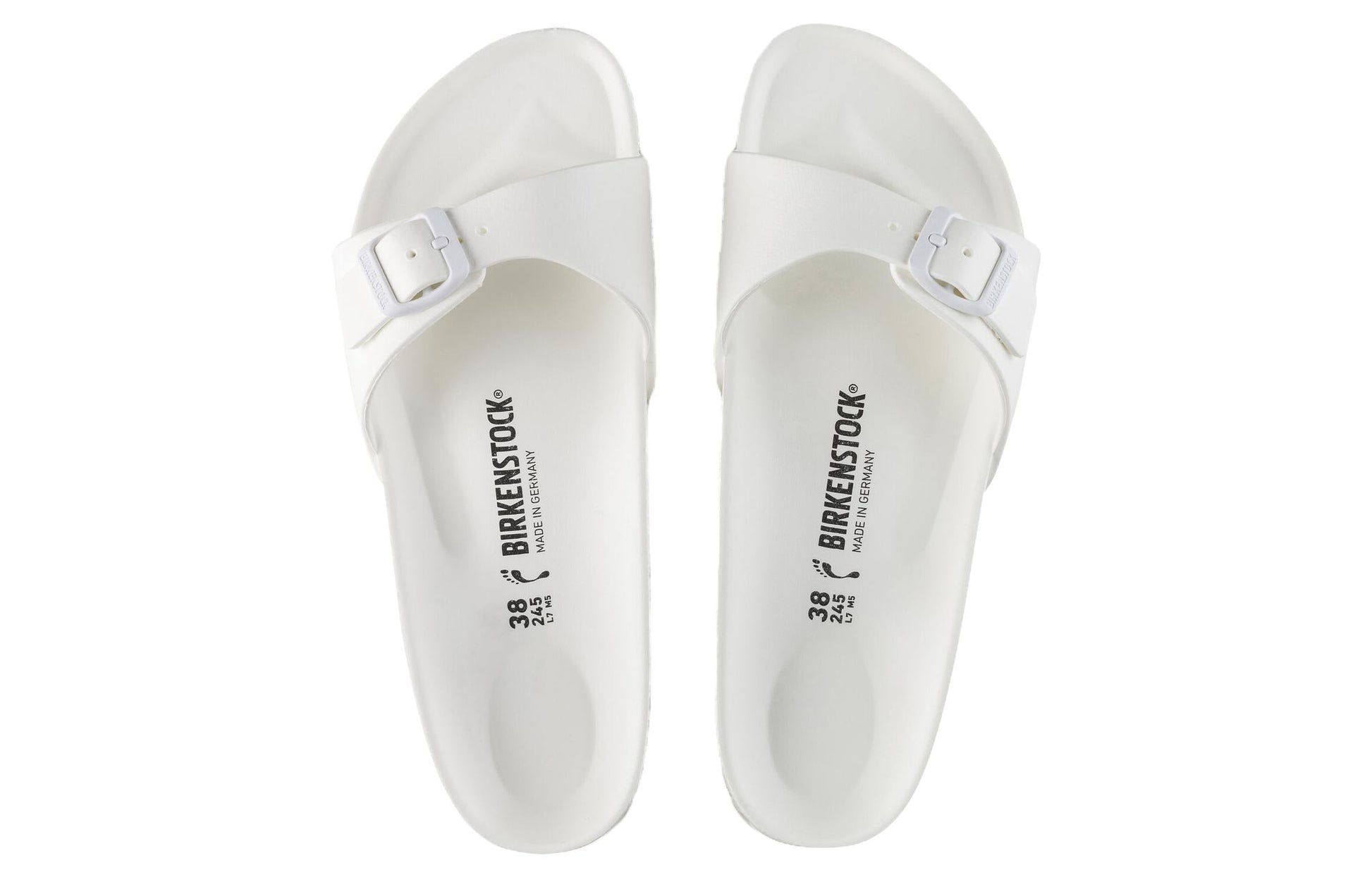(WMNS) Birkenstock Madrid EVA 'White' 0128181