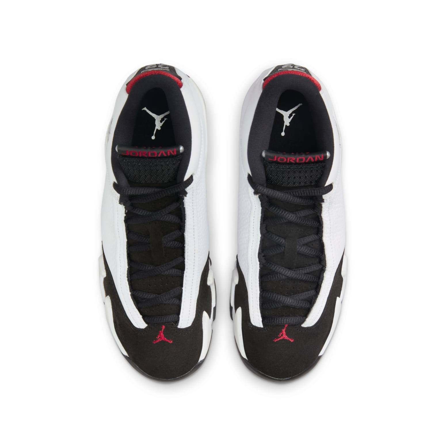 (GS) Air Jordan 14 Retro 'Black Toe' 487524-160
