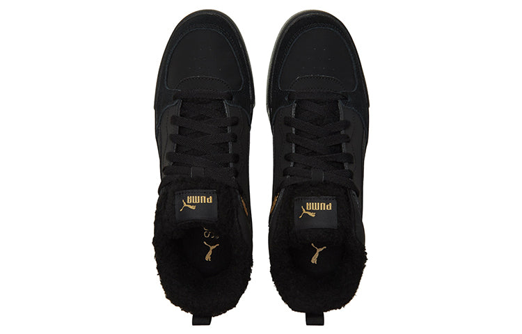 (WMNS) PUMA Skye Demi Retro Casual Skateboarding Shoes Black 381151-01