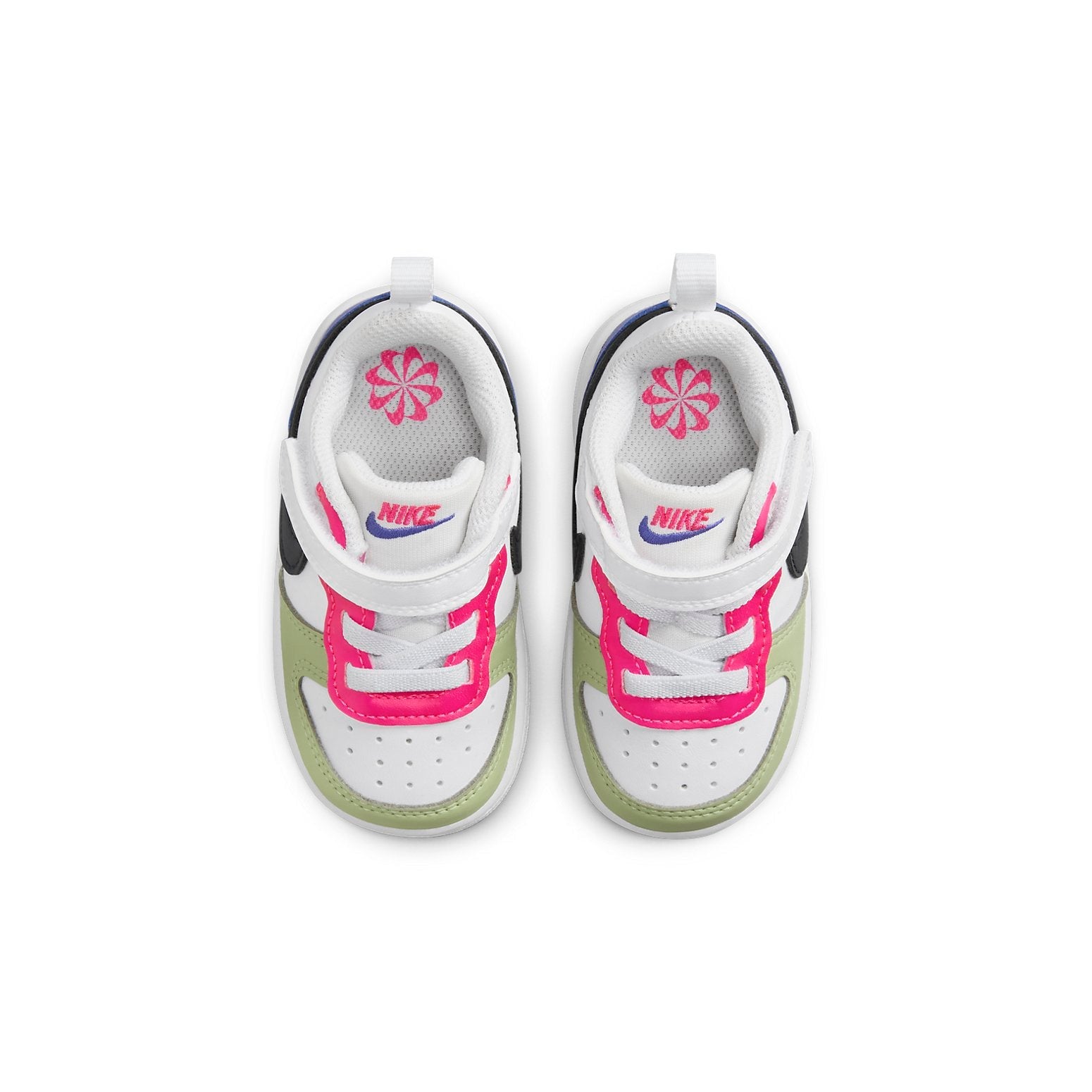(TD) Nike Court Borough Low Recraft 'White Pink Multicolor' DV5458-108
