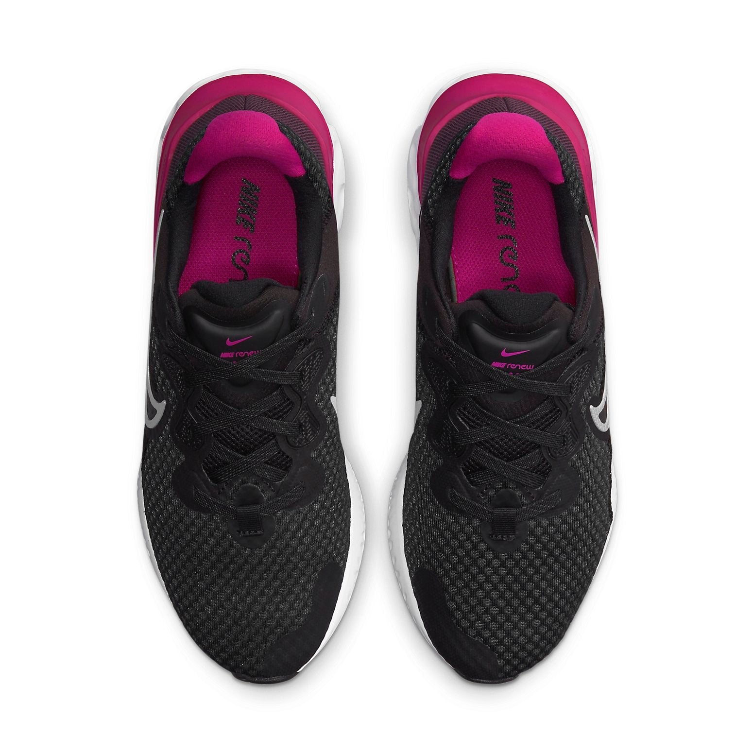 (WMNS) Nike Renew Run 2 Black/Pink CU3505-002