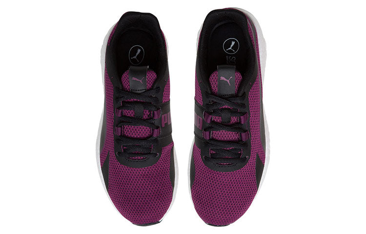 (WMNS) PUMA Mega Nrgy Turbo Running Shoes Black/Purple 190375-03