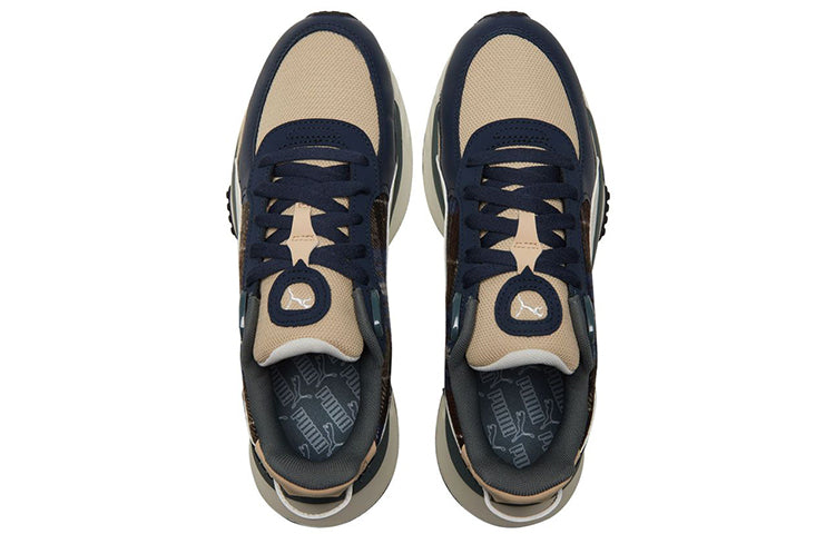PUMA Wild Rider Flannel 'Blue Cream White' 384186-01