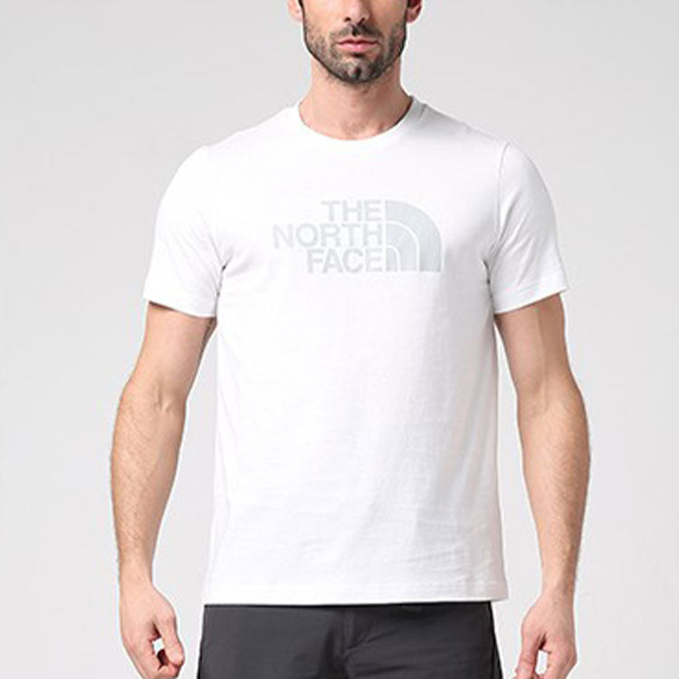 Men's THE NORTH FACE Outdoor Sports Short Sleeve White NF00A9UP-FN4