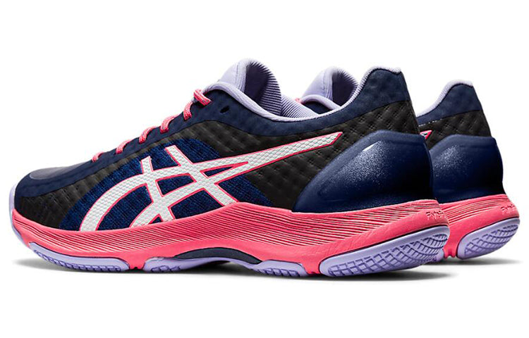 (WMNS) ASICS Netburner Super FF Running Shoes 'Navy Red' 1072A014-408