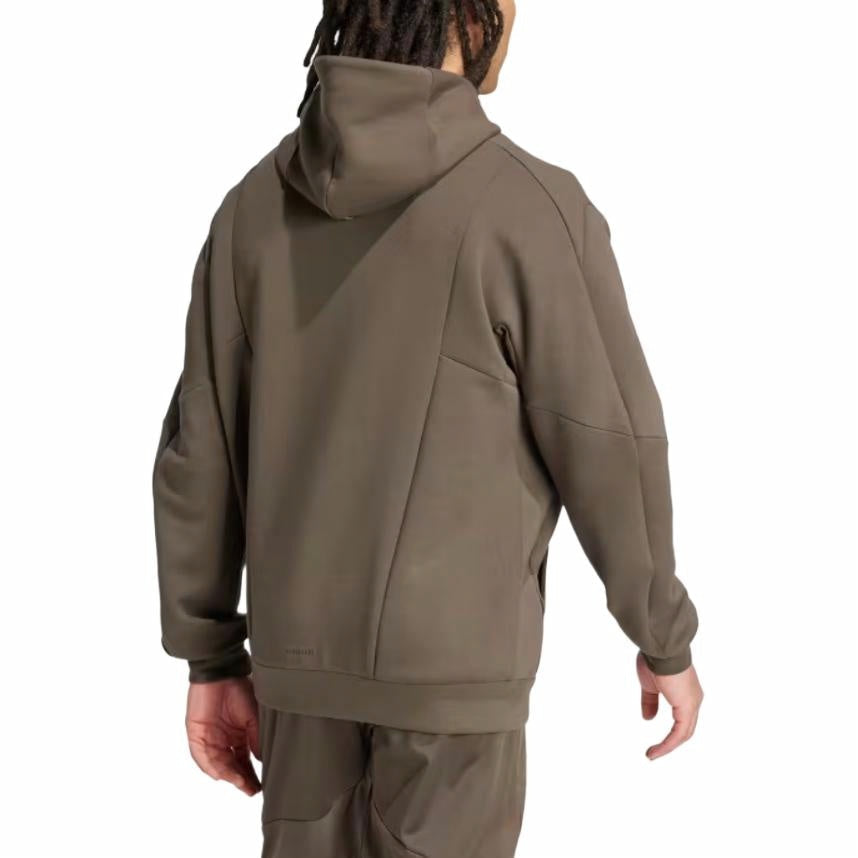 adidas Designed for Training Full-Zip Track Jacket Asia Sizing 'Green' IY1133