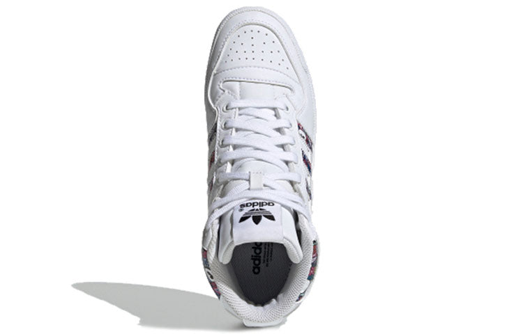 (WMNS) adidas originals FORUM MID 'White Red Purple' FV4532