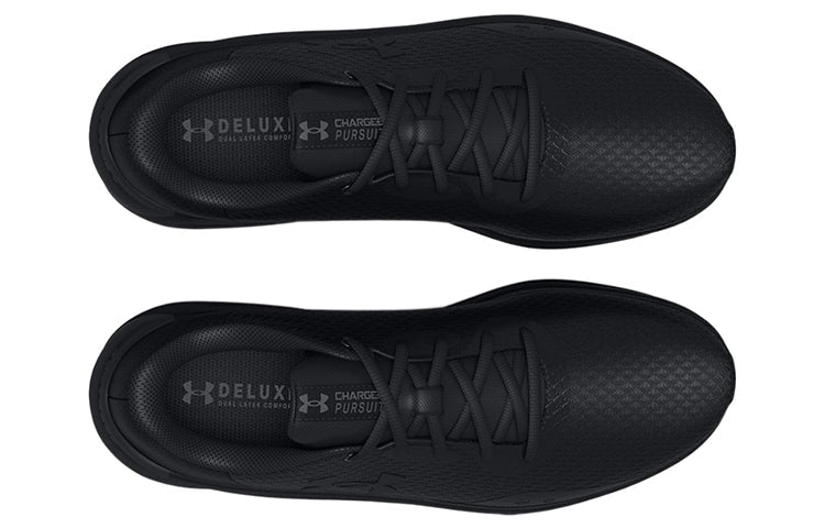 Under Armour Charged Pursuit 3 4E Wide 'Triple Black' 3025801-002