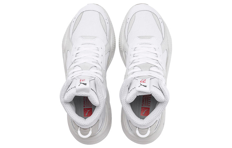 PUMA Rs-x Midtop Binary Code White/Grey Mid Running Shoes 369820-01