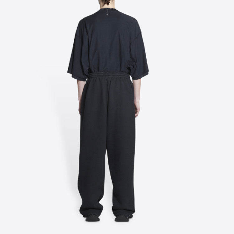 Balenciaga Baggy Jogging Pants 'Black' 698578TMVI71151