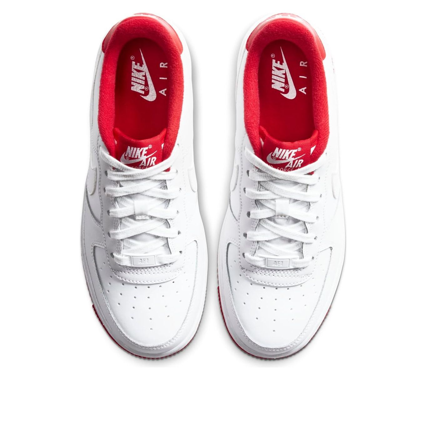 (GS) Nike Air Force 1 'White University Red' CD6915-101