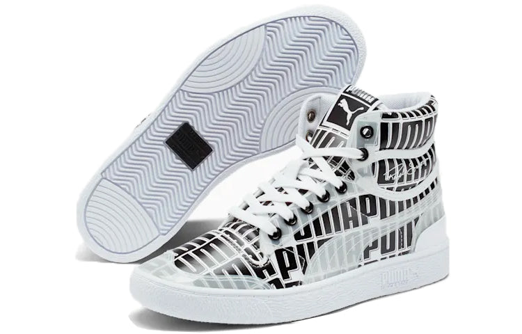 (WMNS) PUMA Ralph Sampson Mid OG 'Logo Print' 371813-01