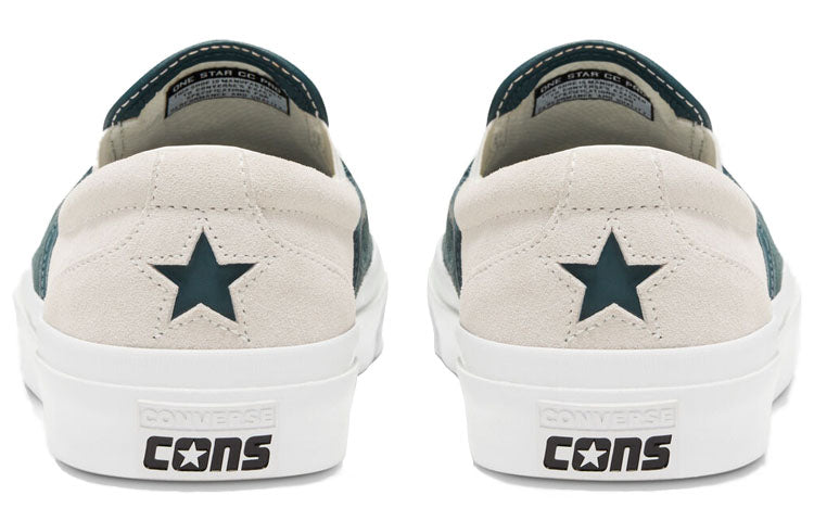 Converse Cons One Star CC Pro Slip 'White Green' 166843C