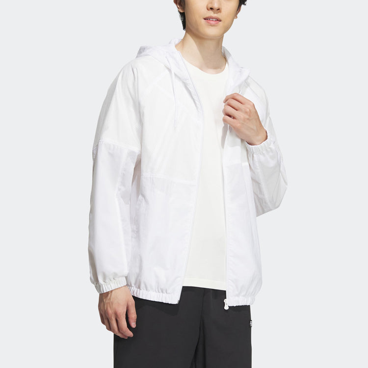 adidas Neo Vibe Collective Windbreaker Jackets 'White' IA6741