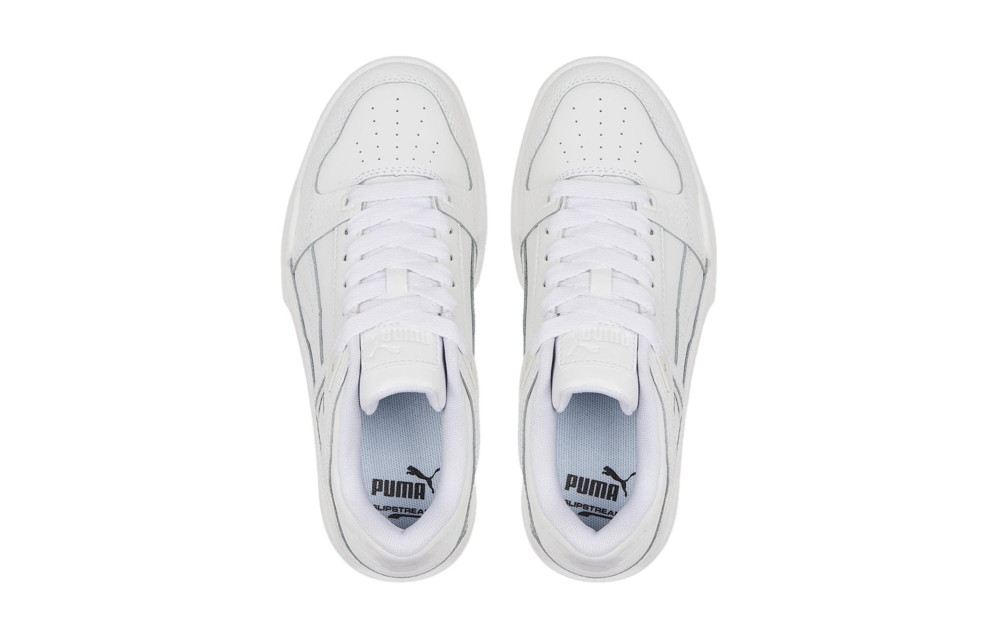 (GS) PUMA Slipstream Leather 'Triple White' 387826-02