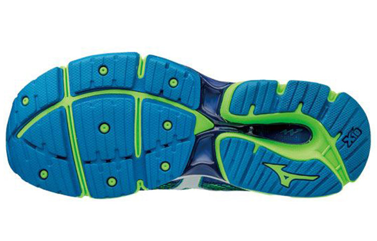 Mizuno Wave Enigma 6 Low Tops Blue Green White 'Blue Green' J1GC161101