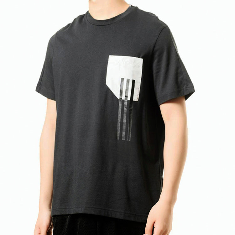 adidas M SID Pocket Round Neck Sports Black CF9539
