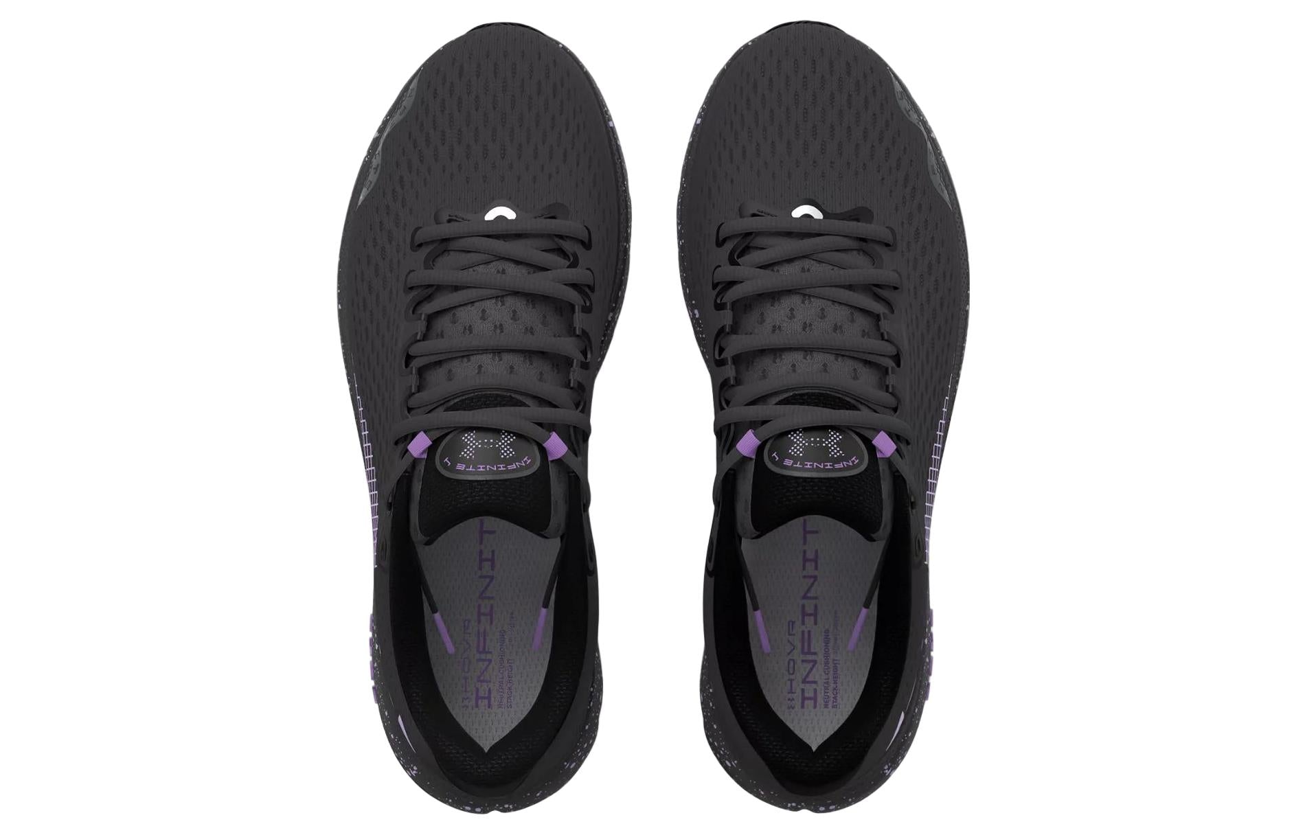 (WMNS) Under Armour HOVR Infinite 4 'Black Purple' 3027115-100